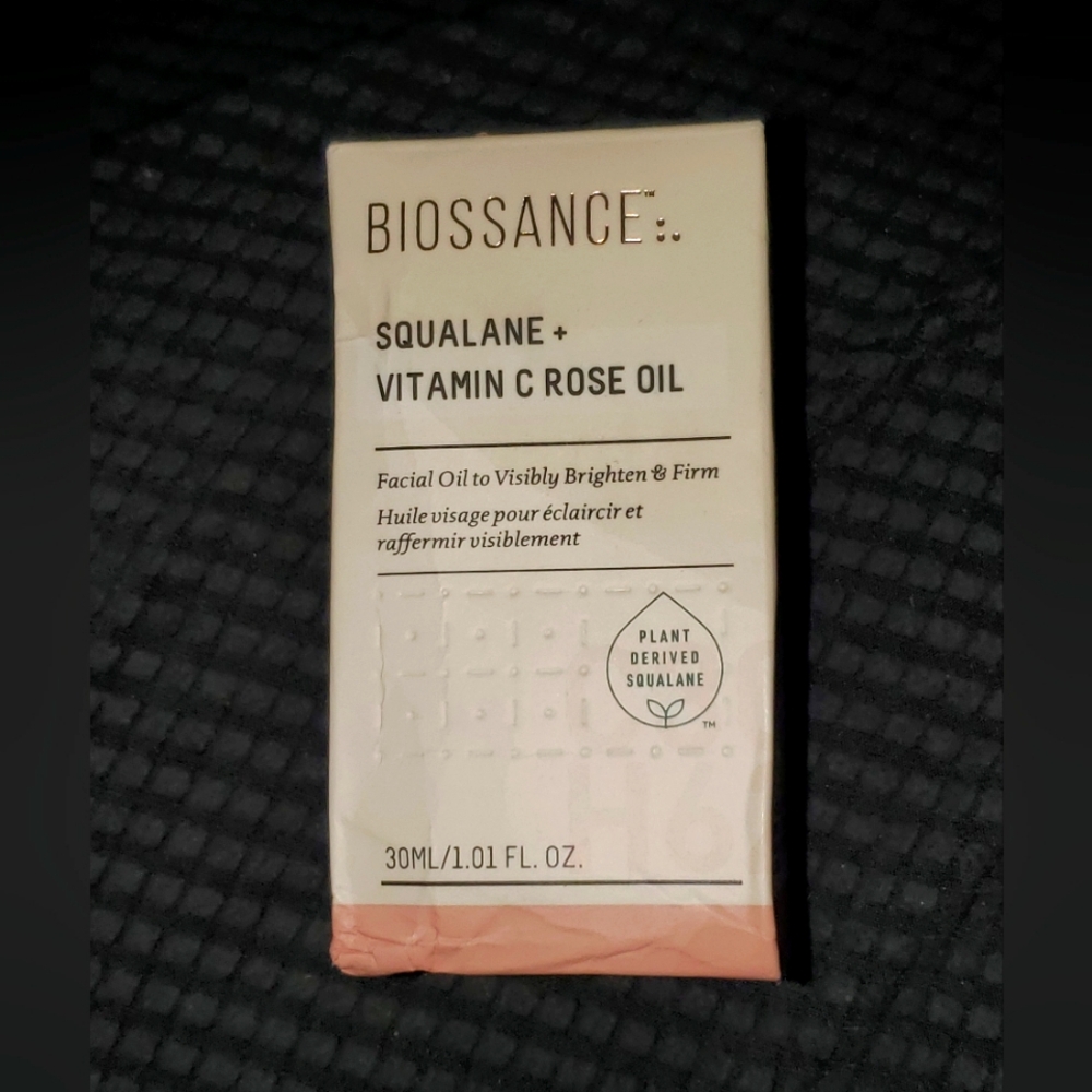 Biossance Squaline and Vitamin C Rose